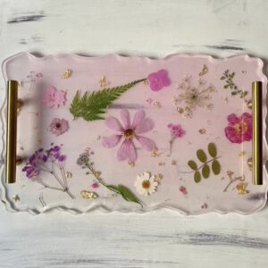 Resin Flower Tray