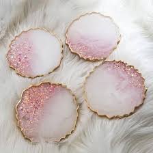 Resin Name Coaster